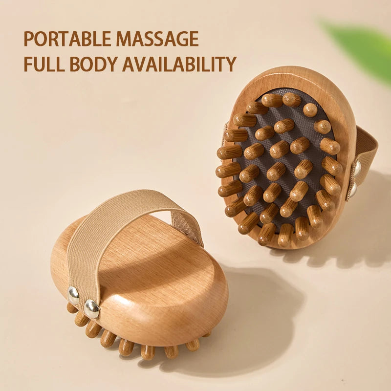 Meridian Wooden Brush Full Body Massage Tool