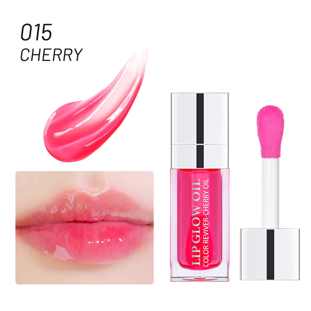 Moisturizing Lip Gloss for Plumping Exfoliating Pink Plumping