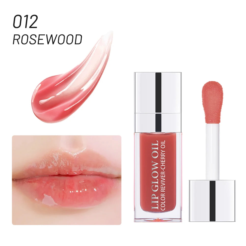Moisturizing Lip Gloss for Plumping Exfoliating Pink Plumping
