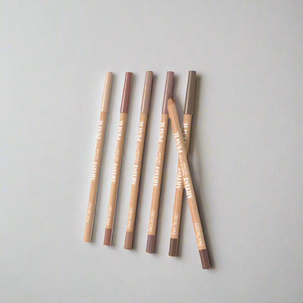 Artist Shape Sculpt Lip Liner Pencil Set Super Soft Blendable Texture Matte