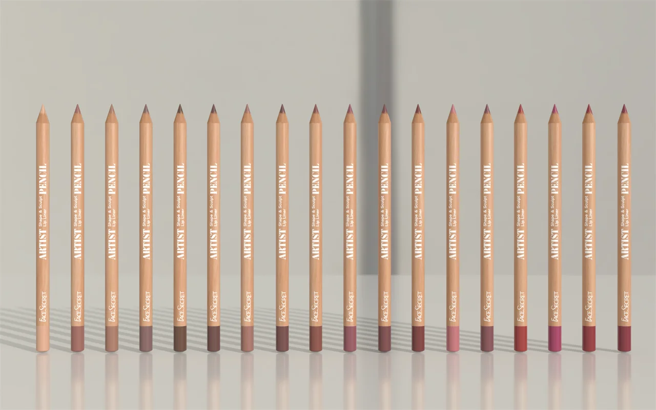 Artist Shape Sculpt Lip Liner Pencil Set Super Soft Blendable Texture Matte