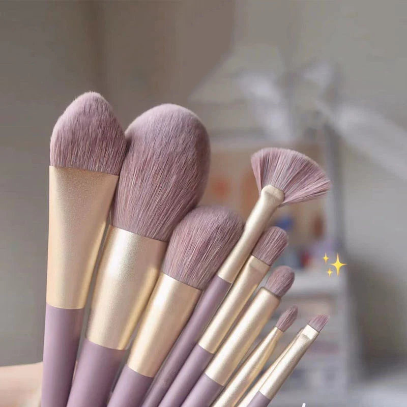 Makeup Brush Set Concealer, Blush, Powder, Highlighter And Foundation Brushes Cosmetic Beauty Tools