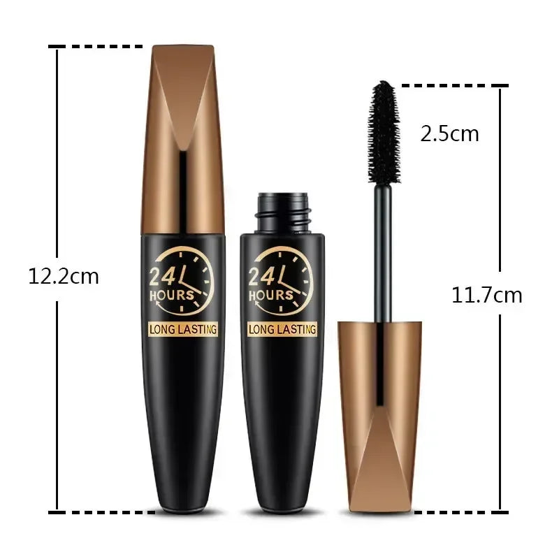 Black Waterproof Mascara Lengthens Eyelashes