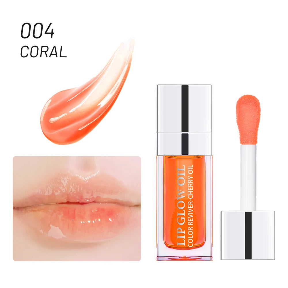 Moisturizing Lip Gloss for Plumping Exfoliating Pink Plumping