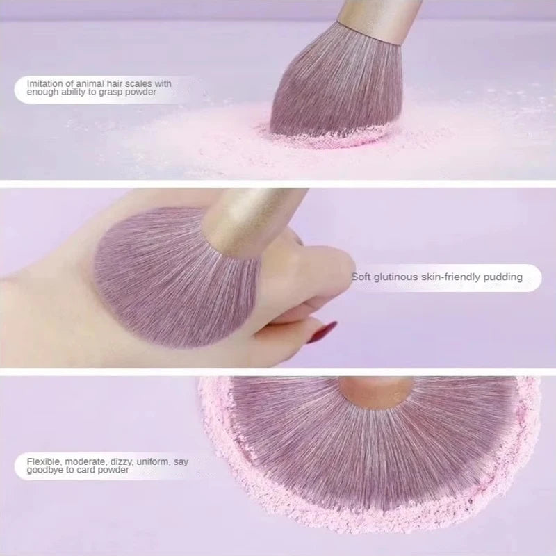Makeup Brush Set Concealer, Blush, Powder, Highlighter And Foundation Brushes Cosmetic Beauty Tools