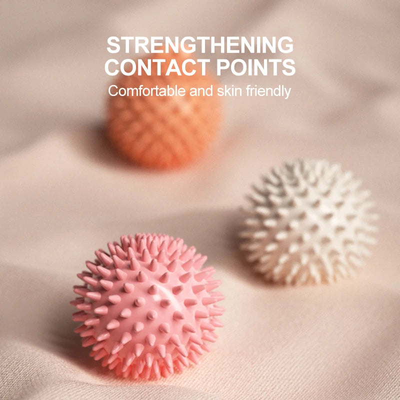 Durable Spiky Massage Ball Trigger Point Sport Fitness Hand Foot Pain Relief Plantar Fasciitis Reliever Hedgehog Balls 6cm