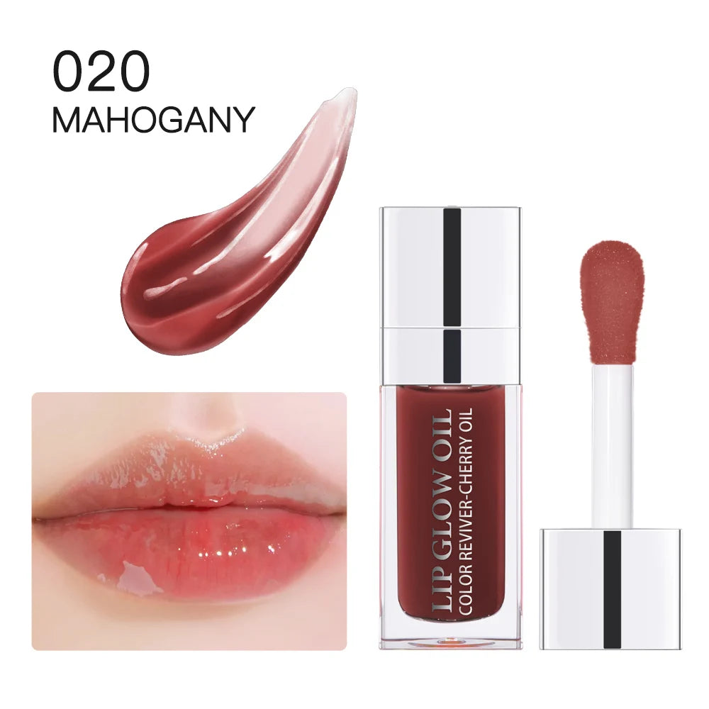 Moisturizing Lip Gloss for Plumping Exfoliating Pink Plumping