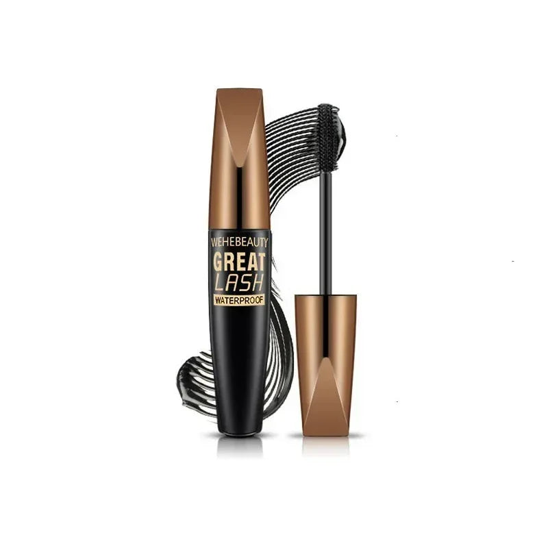 Black Waterproof Mascara Lengthens Eyelashes
