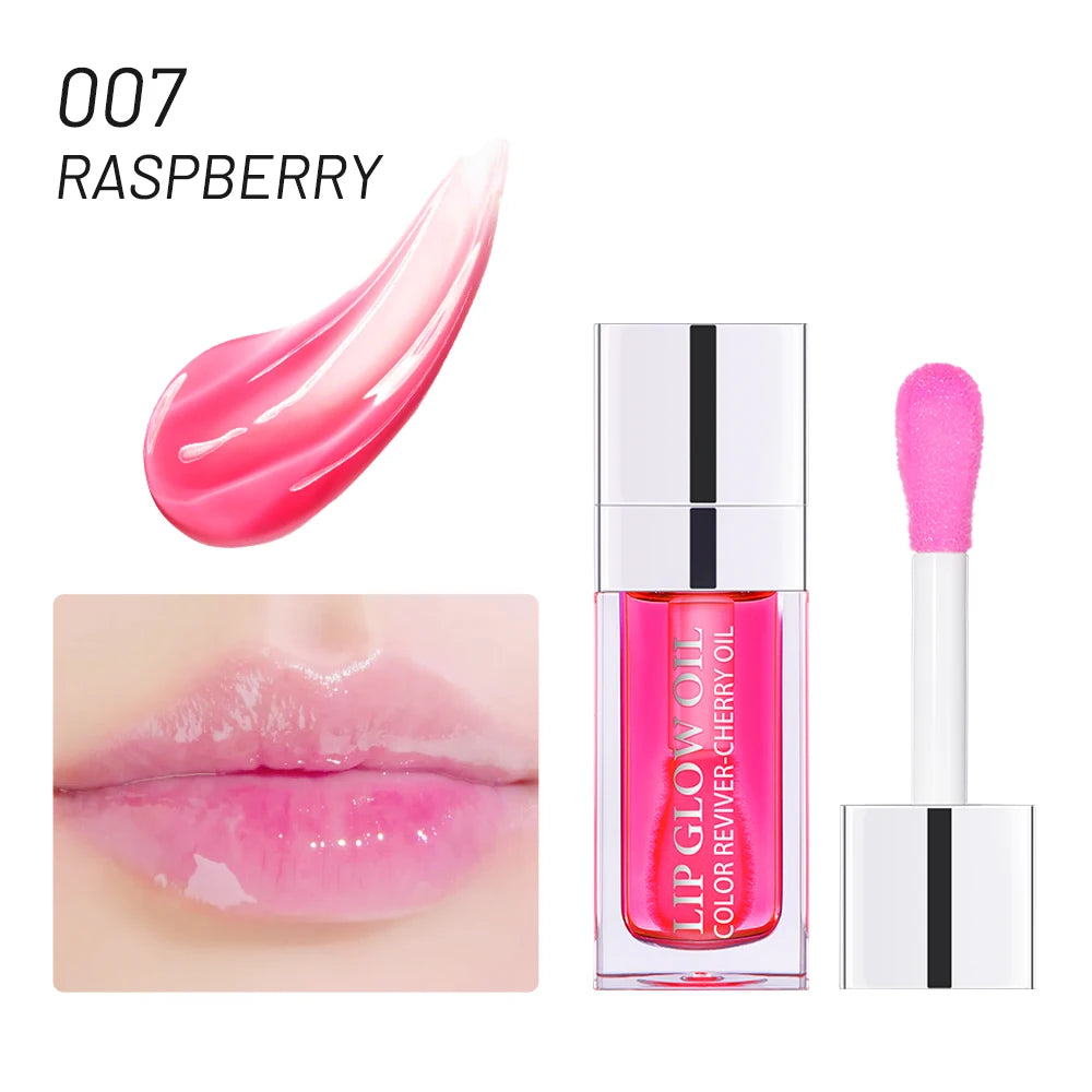 Moisturizing Lip Gloss for Plumping Exfoliating Pink Plumping