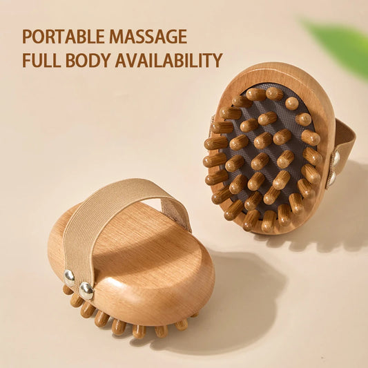 Meridian Wooden Brush Full Body Massage Tool