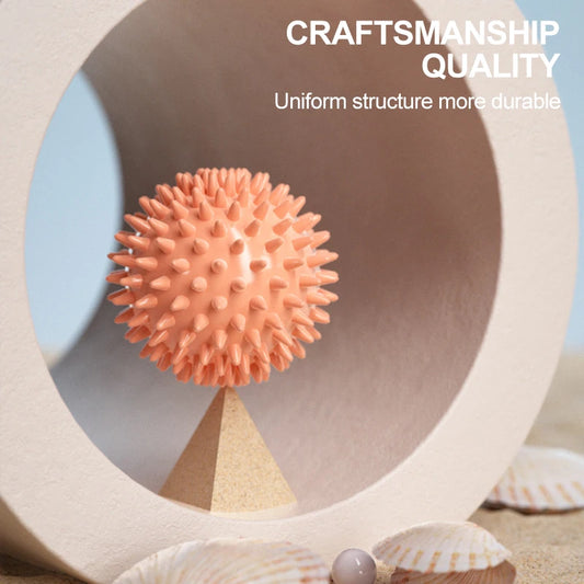 Durable Spiky Massage Ball Trigger Point Sport Fitness Hand Foot Pain Relief Plantar Fasciitis Reliever Hedgehog Balls 6cm